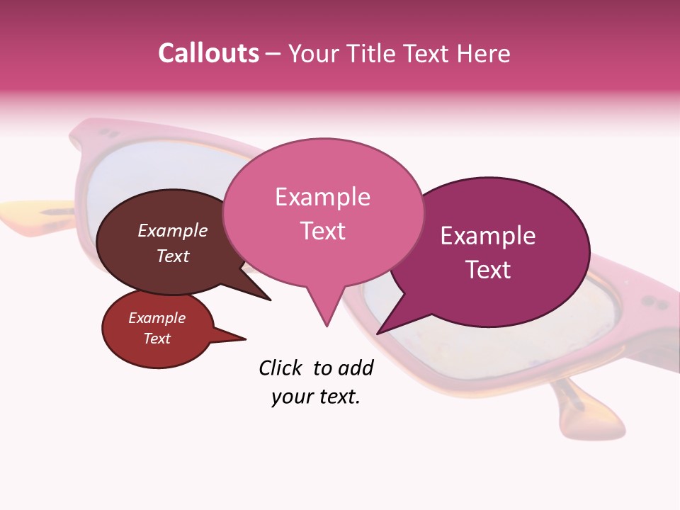 Glory Stand Flag PowerPoint Template