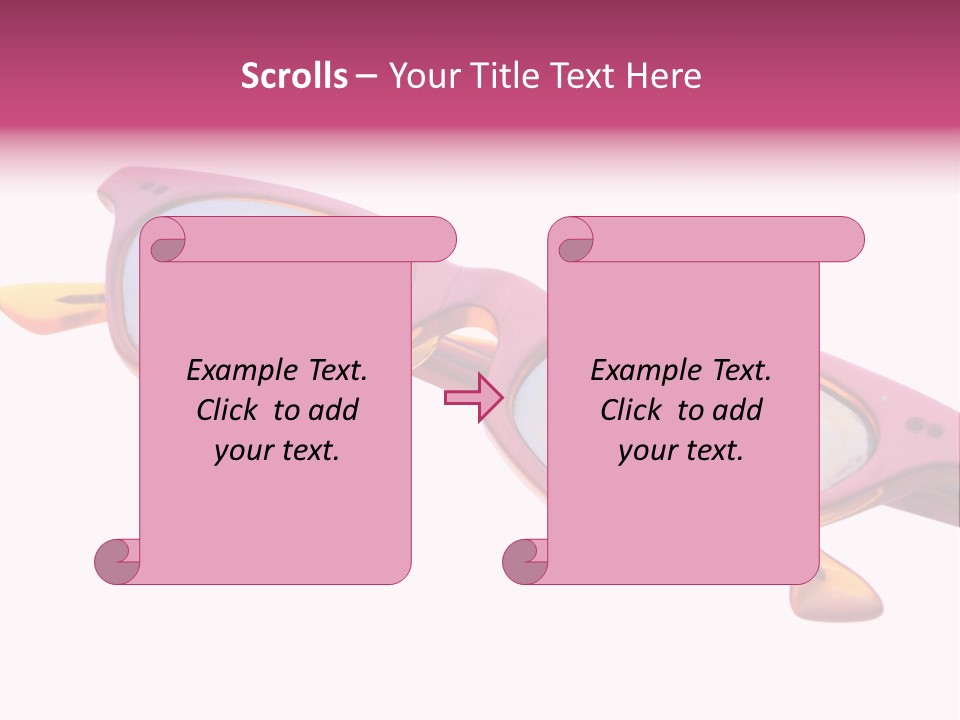 Glory Stand Flag PowerPoint Template