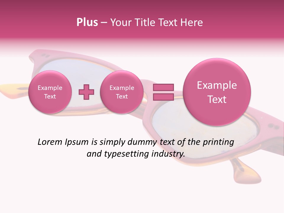 Glory Stand Flag PowerPoint Template