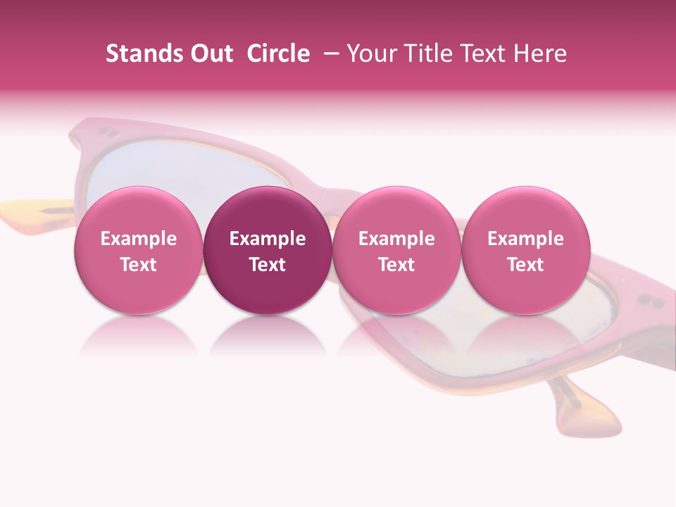 Glory Stand Flag PowerPoint Template