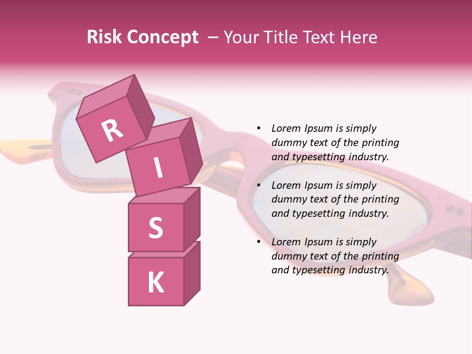 Glory Stand Flag PowerPoint Template