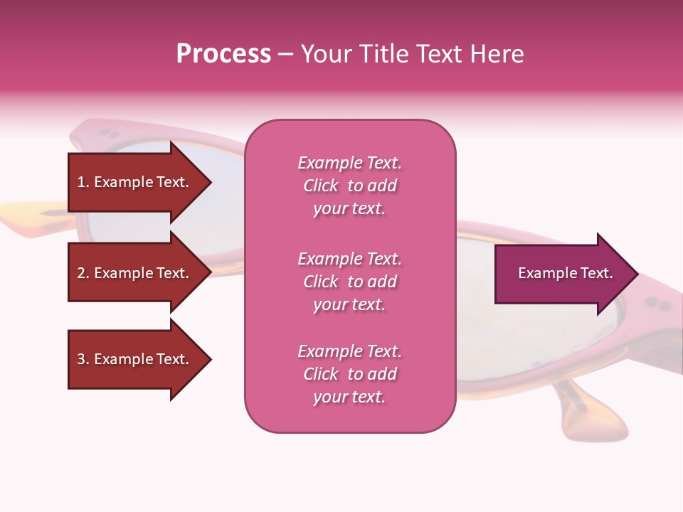 Glory Stand Flag PowerPoint Template