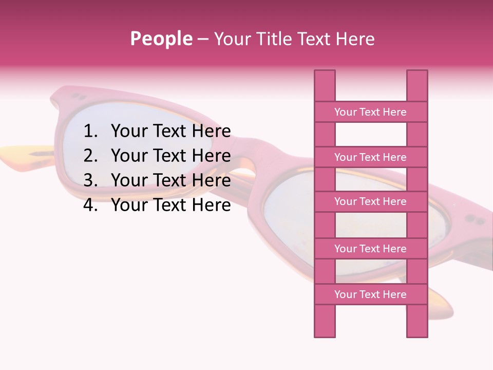 Glory Stand Flag PowerPoint Template