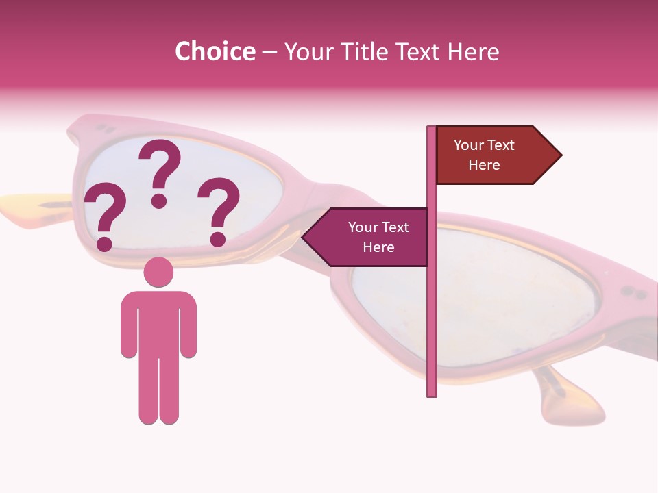 Glory Stand Flag PowerPoint Template