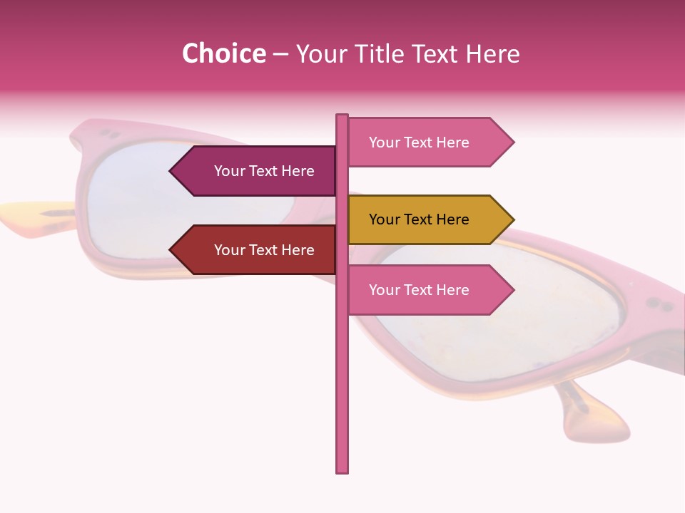 Glory Stand Flag PowerPoint Template