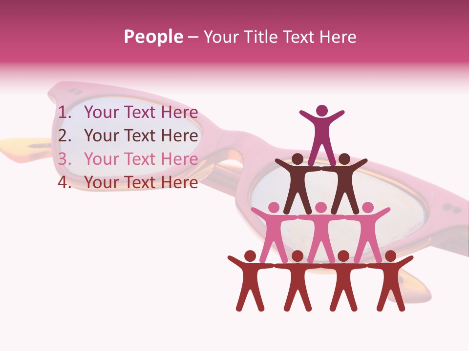 Glory Stand Flag PowerPoint Template