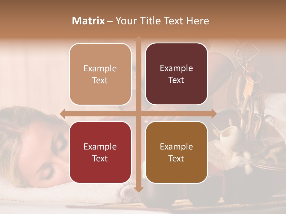 Calm Rest Masseur PowerPoint Template