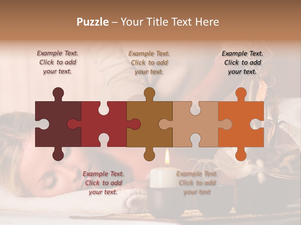 Calm Rest Masseur PowerPoint Template