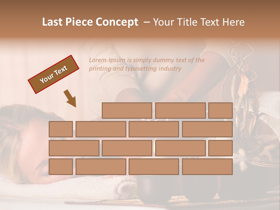 Calm Rest Masseur PowerPoint Template