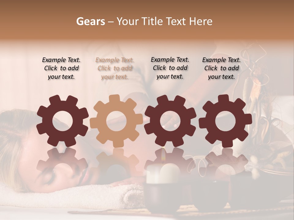 Calm Rest Masseur PowerPoint Template