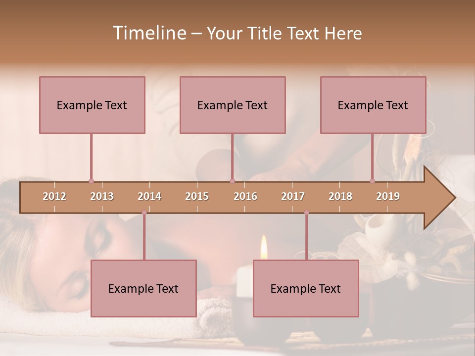 Calm Rest Masseur PowerPoint Template