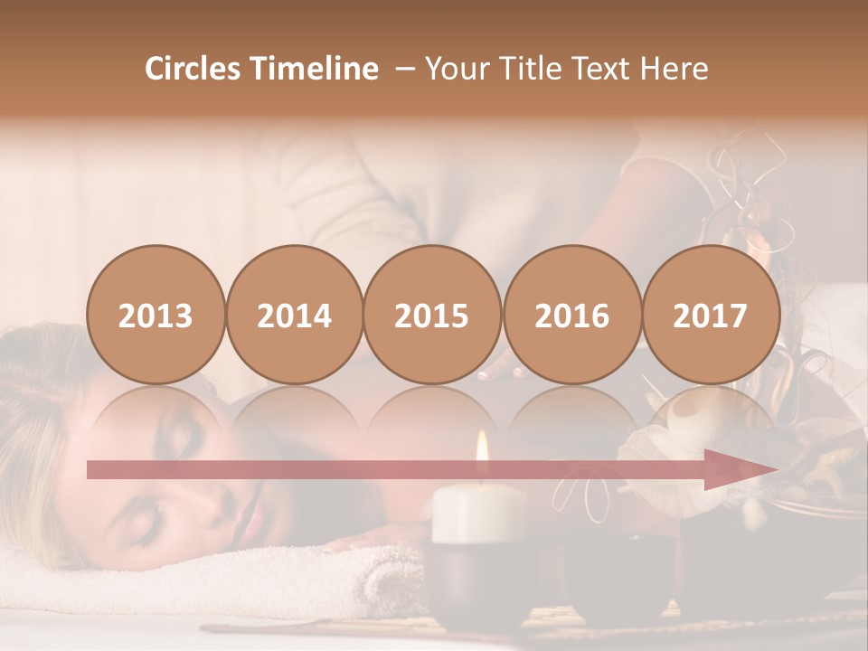 Calm Rest Masseur PowerPoint Template