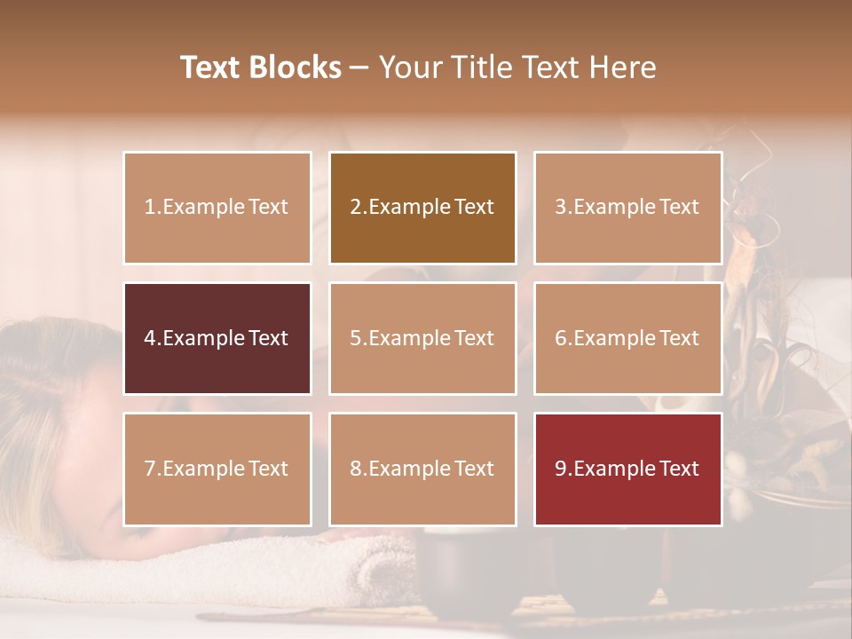 Calm Rest Masseur PowerPoint Template