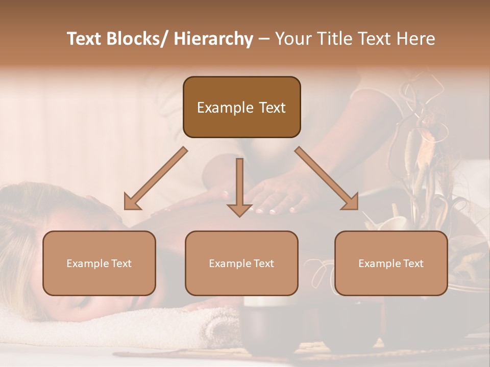 Calm Rest Masseur PowerPoint Template