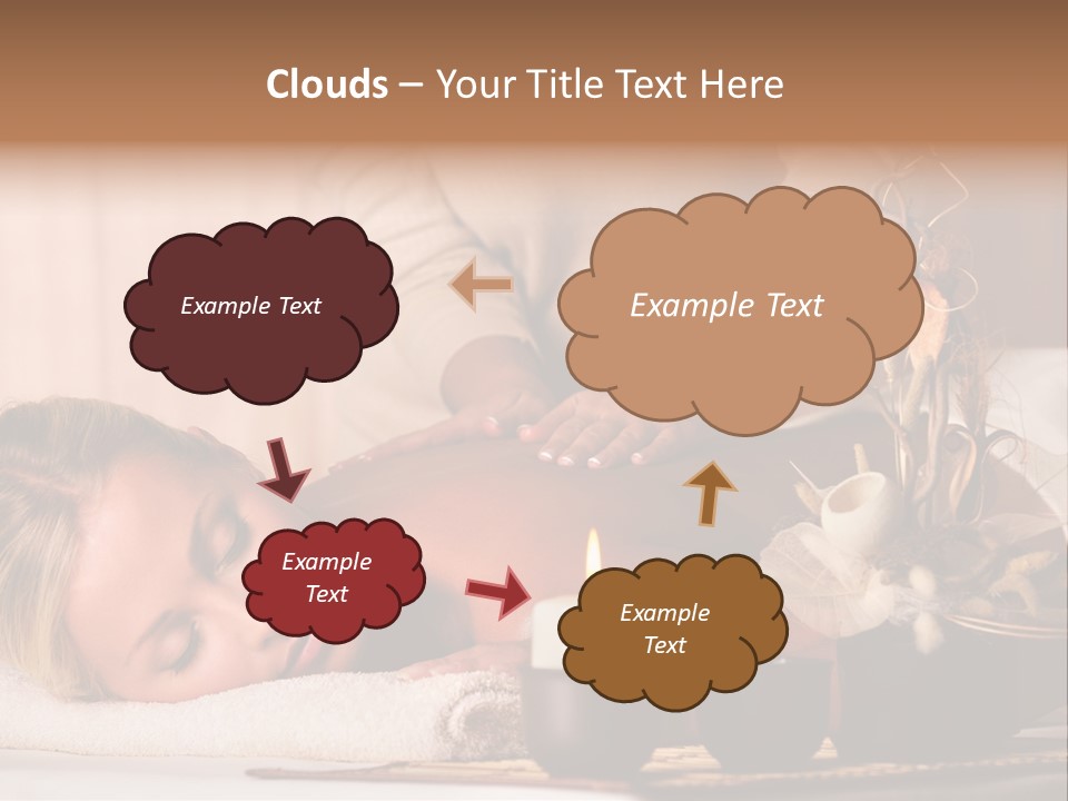 Calm Rest Masseur PowerPoint Template