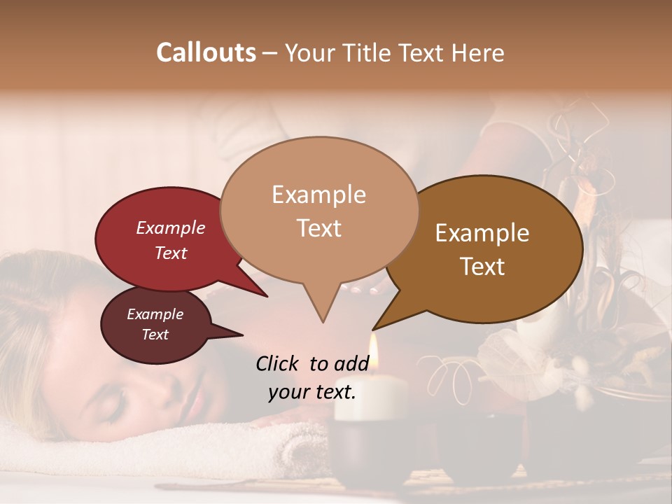 Calm Rest Masseur PowerPoint Template