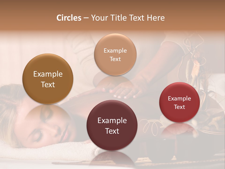 Calm Rest Masseur PowerPoint Template