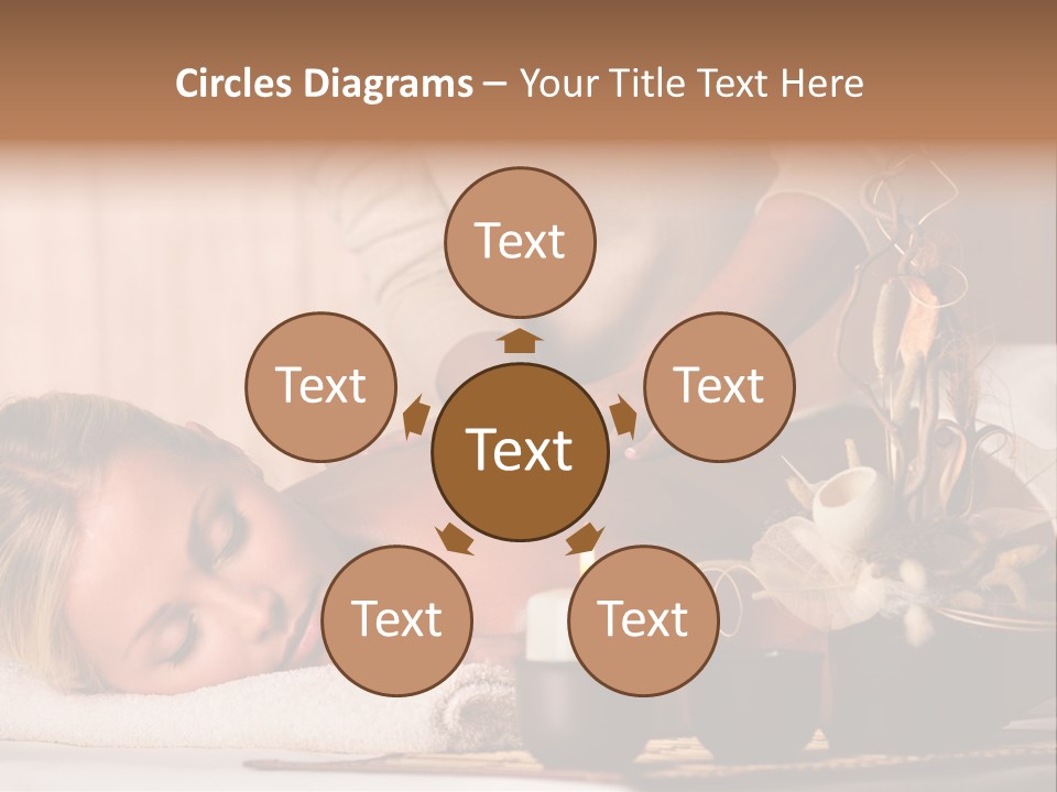 Calm Rest Masseur PowerPoint Template