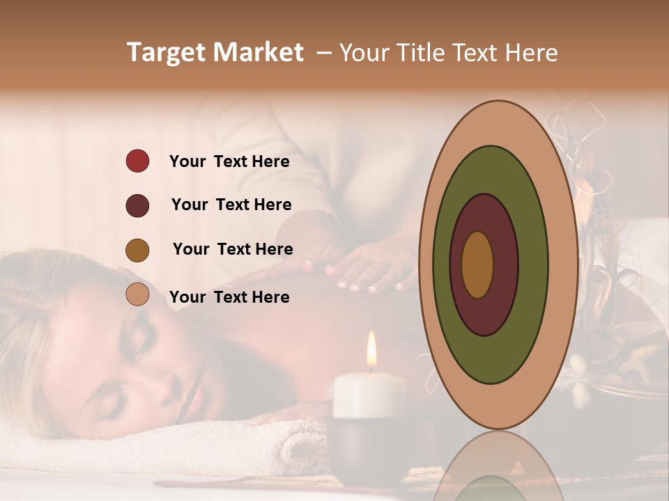 Calm Rest Masseur PowerPoint Template