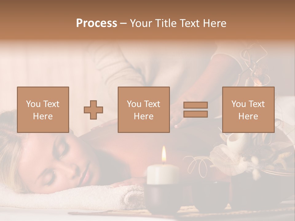 Calm Rest Masseur PowerPoint Template