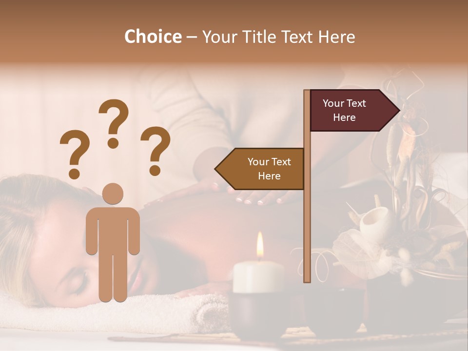 Calm Rest Masseur PowerPoint Template
