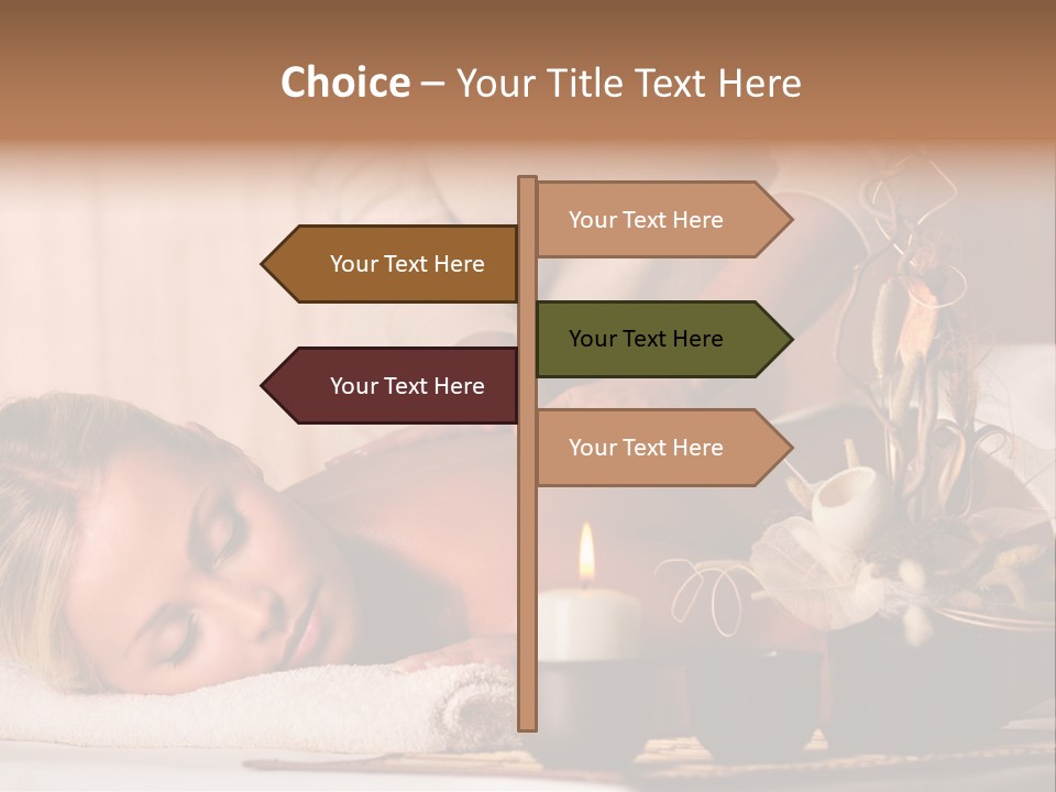 Calm Rest Masseur PowerPoint Template