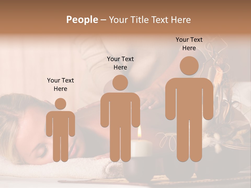 Calm Rest Masseur PowerPoint Template