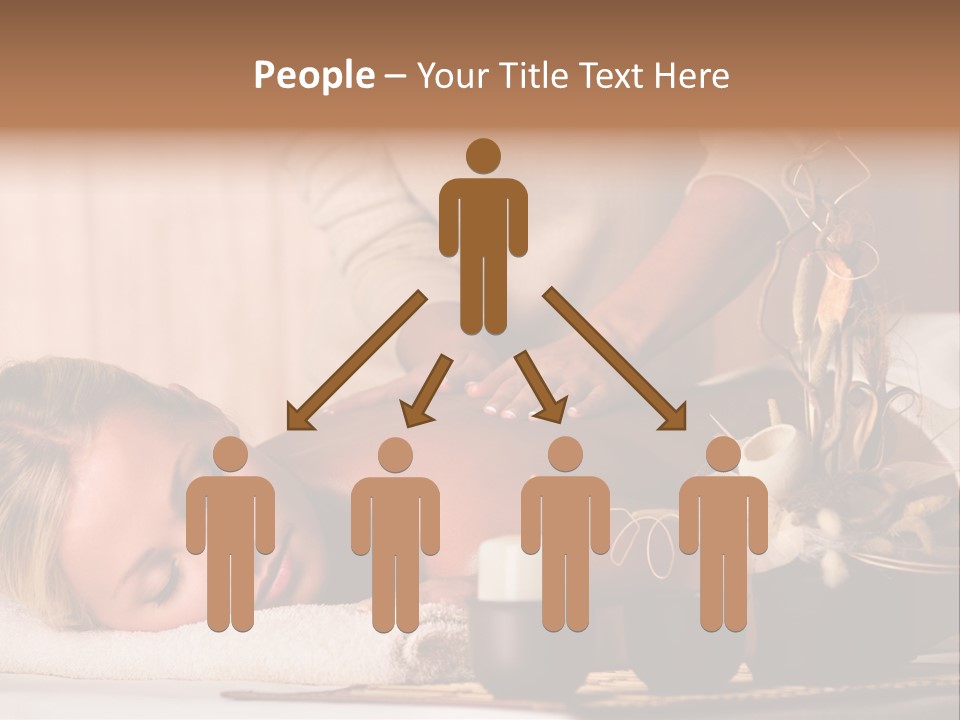 Calm Rest Masseur PowerPoint Template