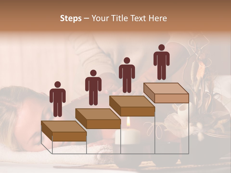 Calm Rest Masseur PowerPoint Template