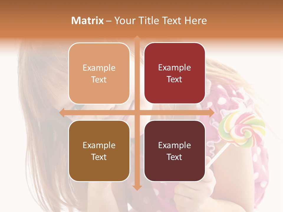 People Dessert Eating PowerPoint Template