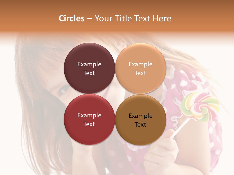 People Dessert Eating PowerPoint Template