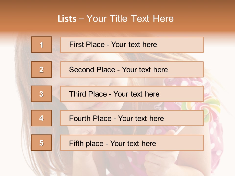 People Dessert Eating PowerPoint Template