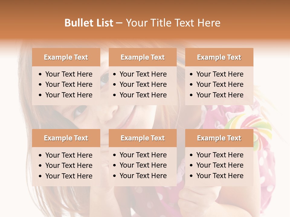 People Dessert Eating PowerPoint Template