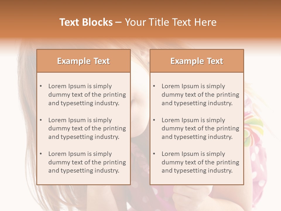 People Dessert Eating PowerPoint Template