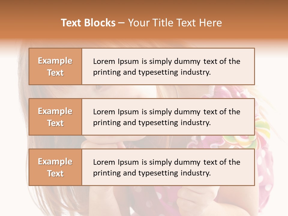 People Dessert Eating PowerPoint Template