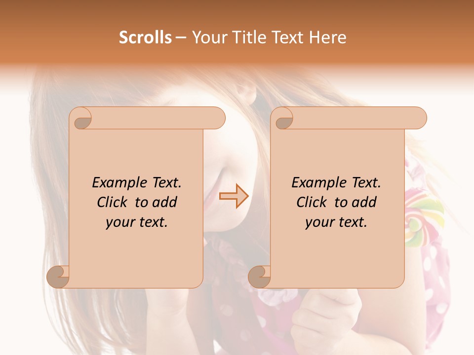 People Dessert Eating PowerPoint Template