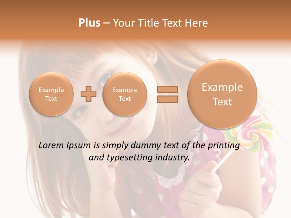 People Dessert Eating PowerPoint Template