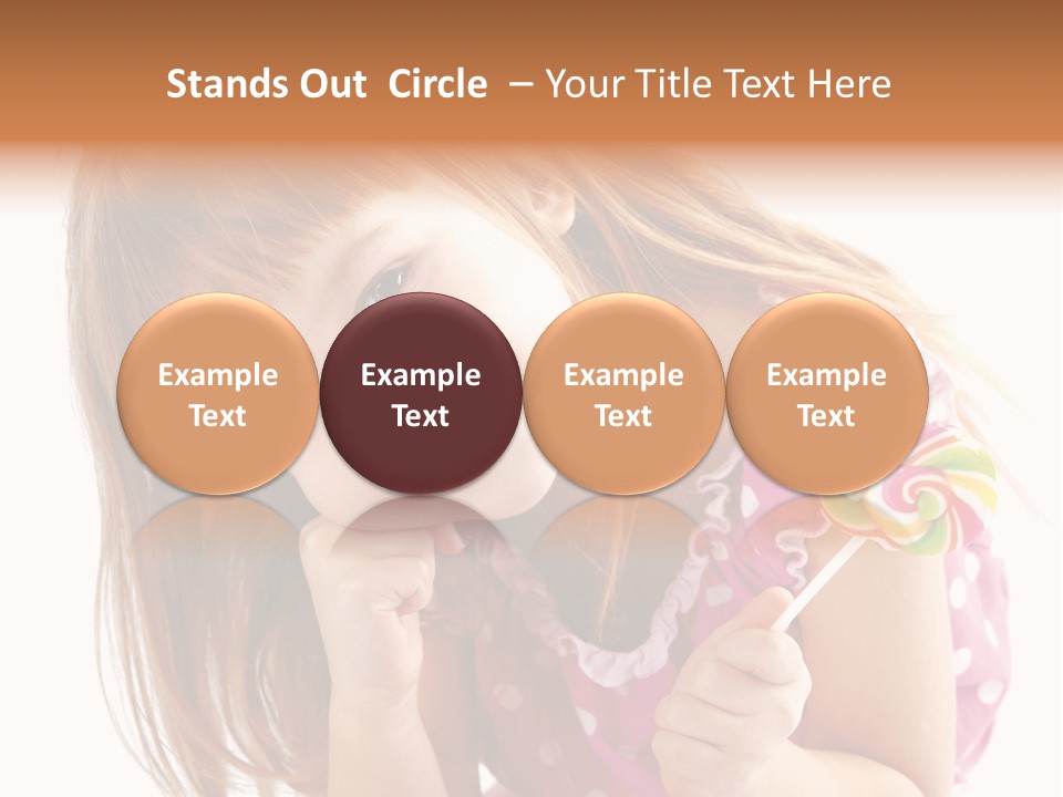 People Dessert Eating PowerPoint Template