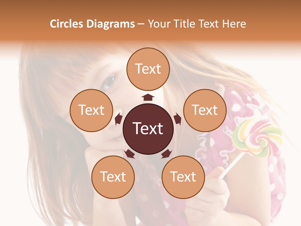 People Dessert Eating PowerPoint Template