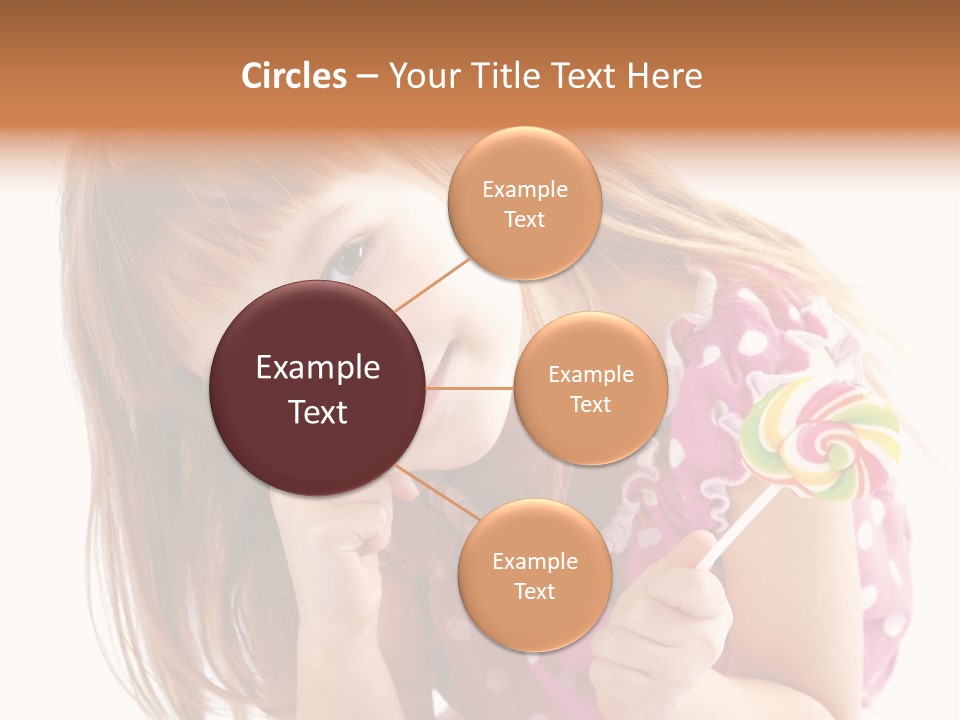 People Dessert Eating PowerPoint Template