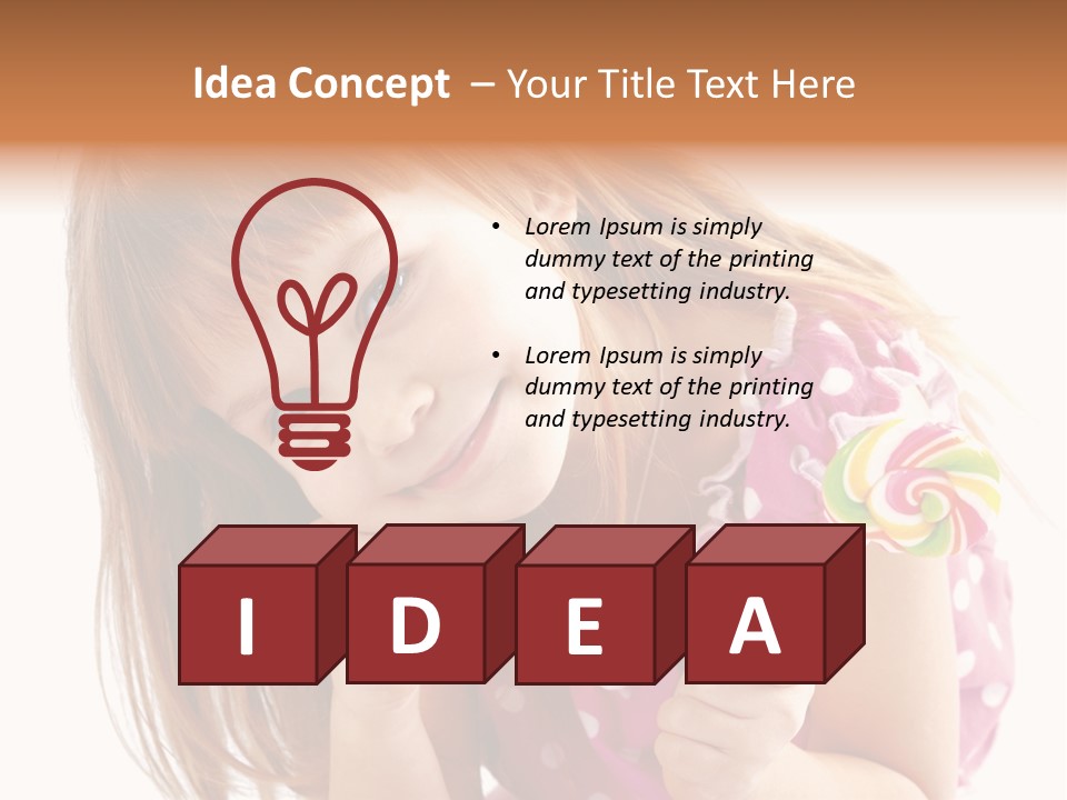 People Dessert Eating PowerPoint Template