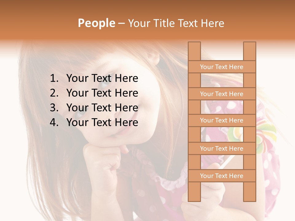 People Dessert Eating PowerPoint Template