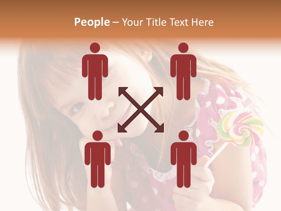 People Dessert Eating PowerPoint Template