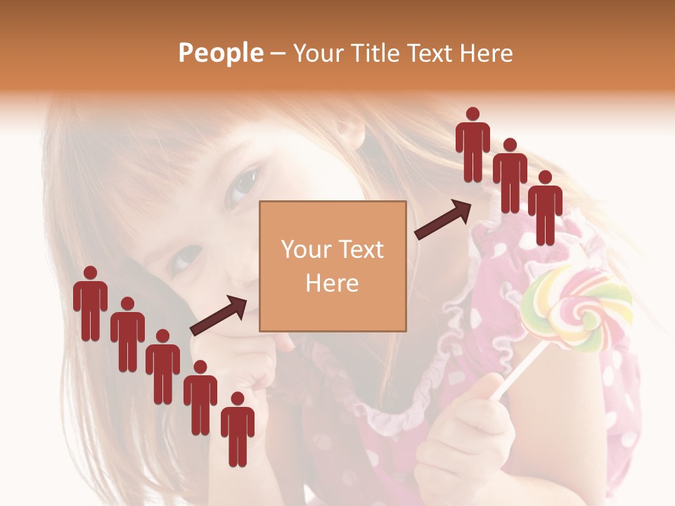 People Dessert Eating PowerPoint Template