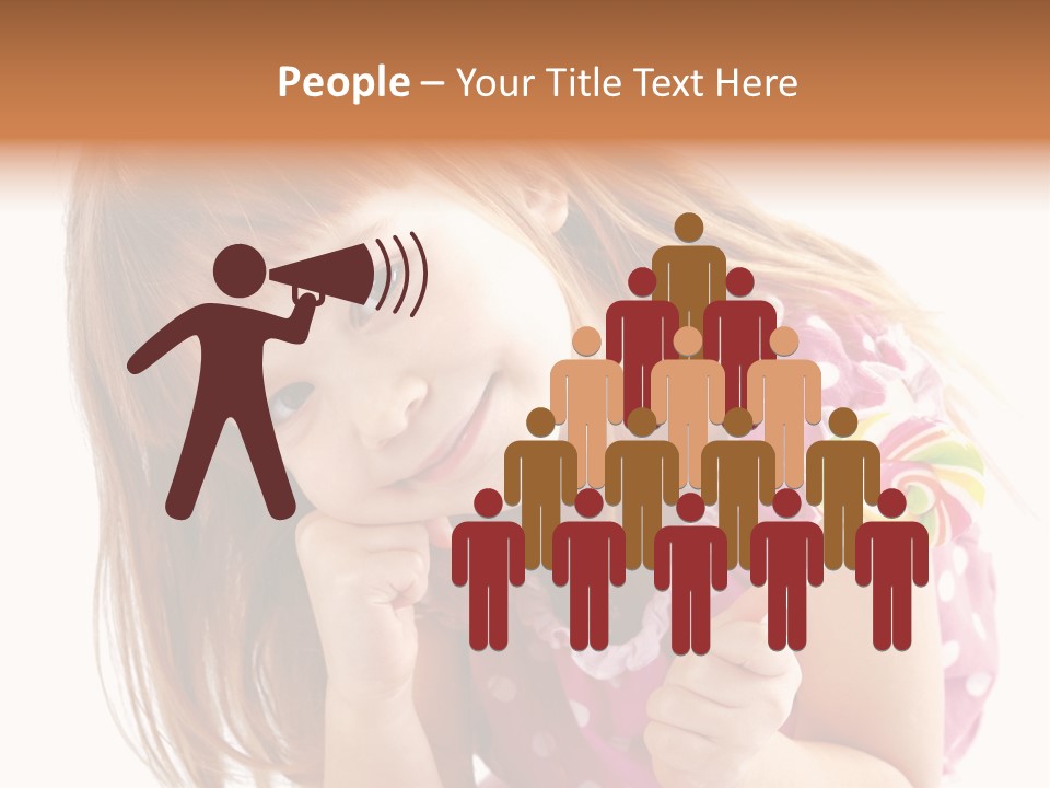 People Dessert Eating PowerPoint Template