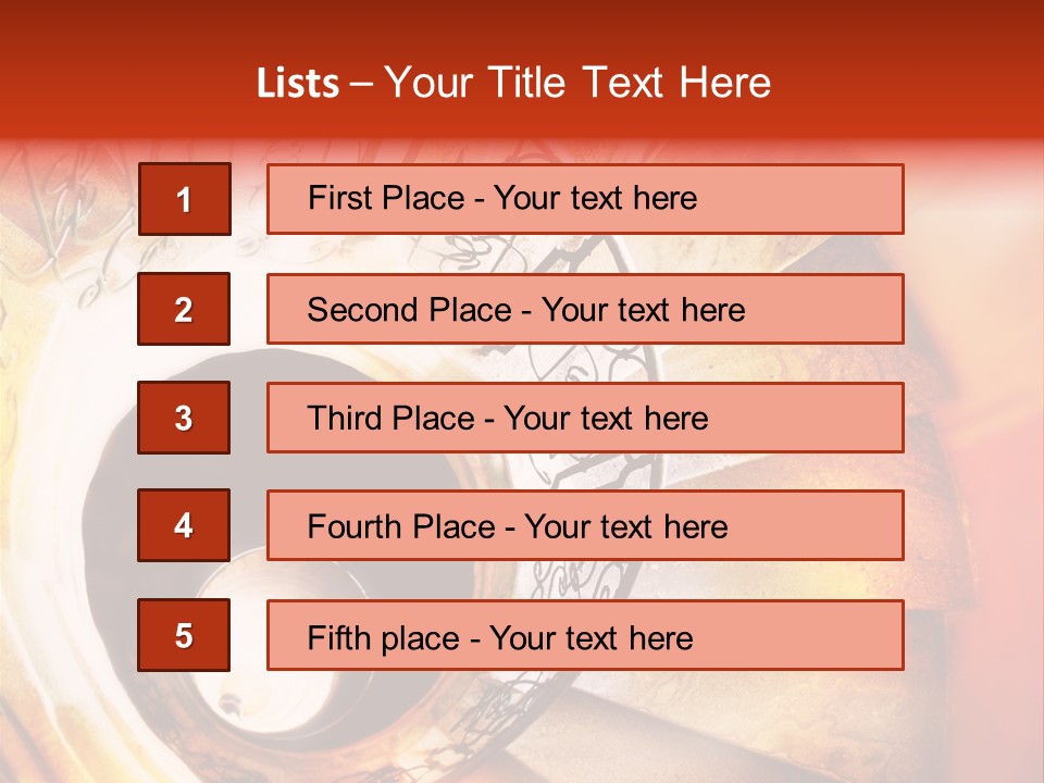 Detail Indoors Decorative PowerPoint Template
