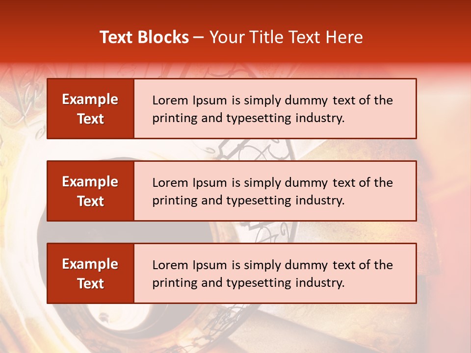 Detail Indoors Decorative PowerPoint Template