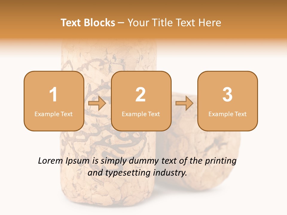 Covering Propriete Wine PowerPoint Template