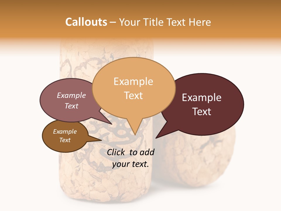 Covering Propriete Wine PowerPoint Template