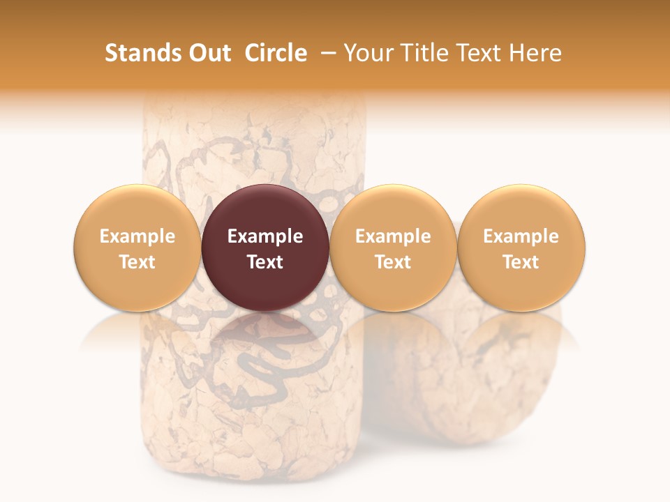 Covering Propriete Wine PowerPoint Template